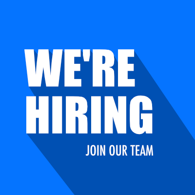 We're hiring - join our team!